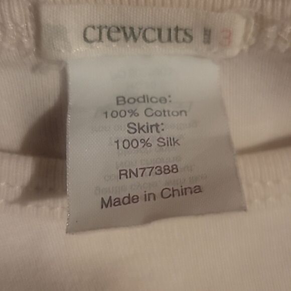 Crewcuts long sleeve cream dress - Picture 3 of 4